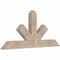 Ekena Millwork Saratoga Smooth Timber Gable Bracket, Douglas Fir, 60"W x 27"H x 3 1/2"D x 5 1/2"F, 11/12 Pitch GBW060X27X0406SAR00SDF - alternate 3
